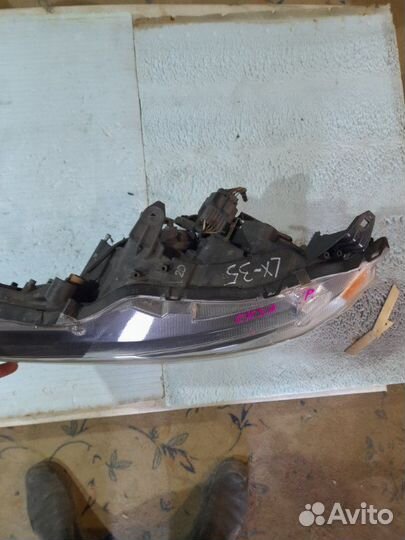 Фара левая Mitsubishi Lancer 10 1.8