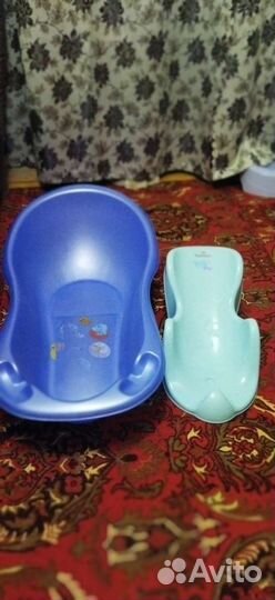 Детская ванночка с горкой