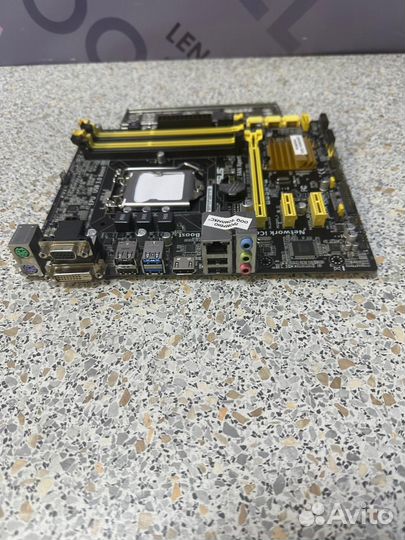 Материнская плата S-1150 asus B85M-G mATX 4*DDR3 V