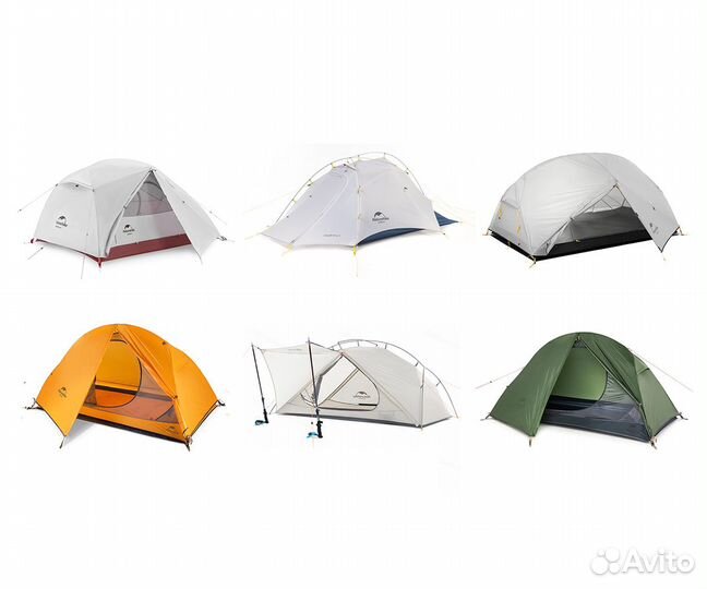 Новые палатки Naturehike (разные модели)