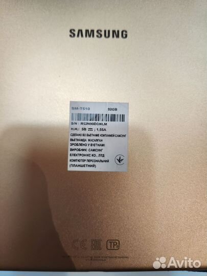 Планшет Samsung Galaxy Tab A Sm-T510 32GB