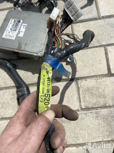 Моторный жгут 1HD-FT для LC80 (LHD)