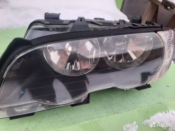 Фары бмв Е46 купе,кабр дорестайлинг