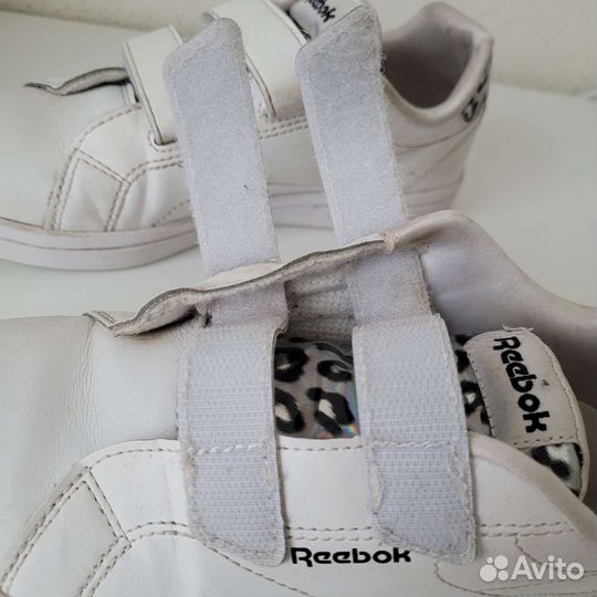 Кроссовки Reebok белые р 33 для девочки