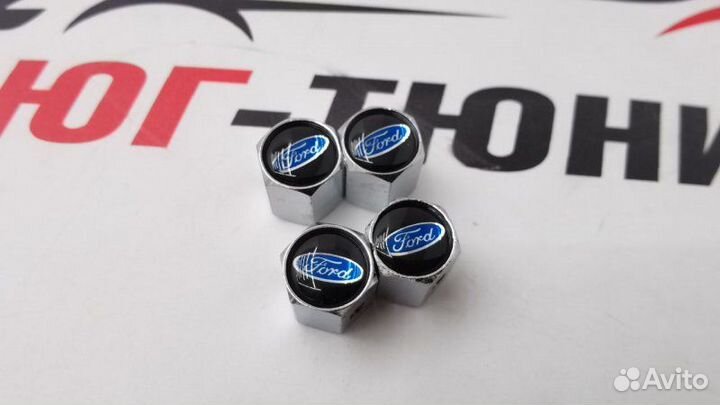 Колпачки на ниппель Ford с анти кражей Ford