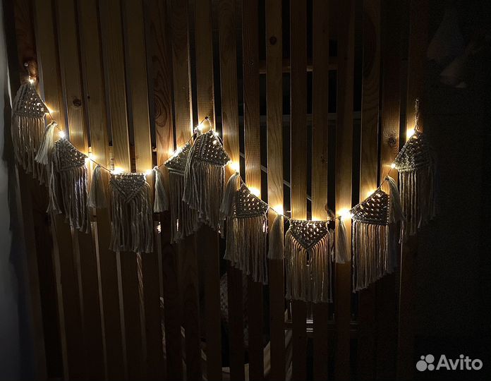 Новогодние игрушки (гирлянда)