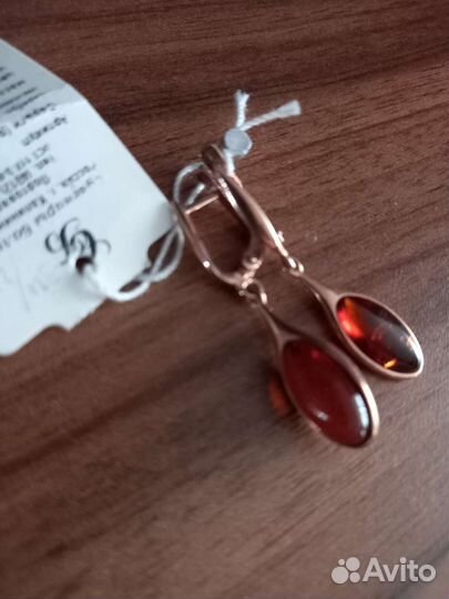 Серьги серебро 925