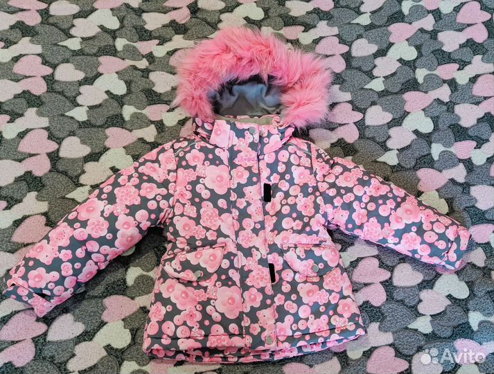 Зимний костюм для девочки