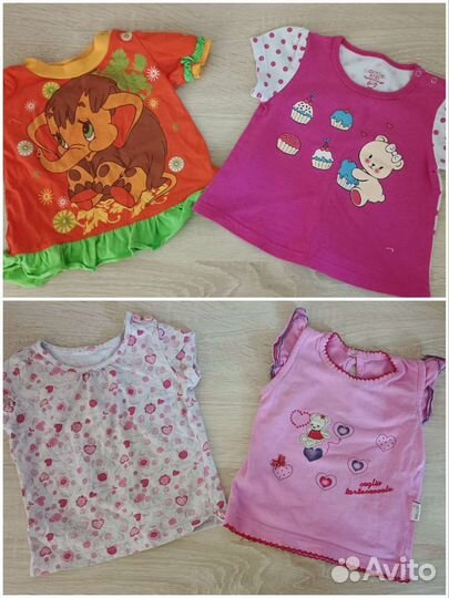 Продам слипы, боди, футболки, песочники, штанишки
