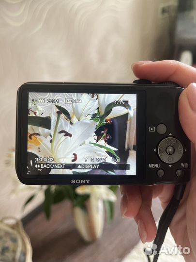 Компактный фотоаппарат sony cyber shot DSC-H90