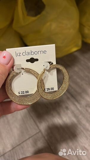 Винтажные серьги monet