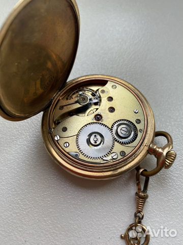 Старинные Золотые Карманные Часы Германия 1890-х г объявление продам