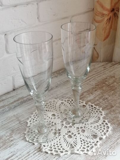 Фужеры старинные лафитники