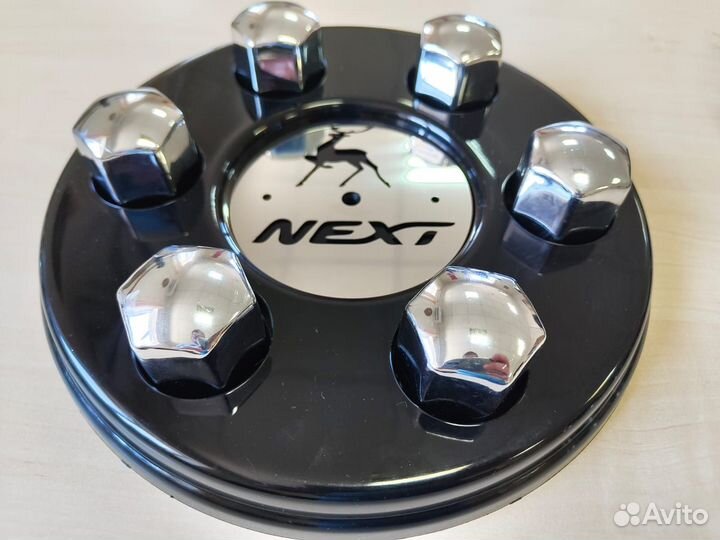 Колпаки на газель серые + колпачки люкс + вставка