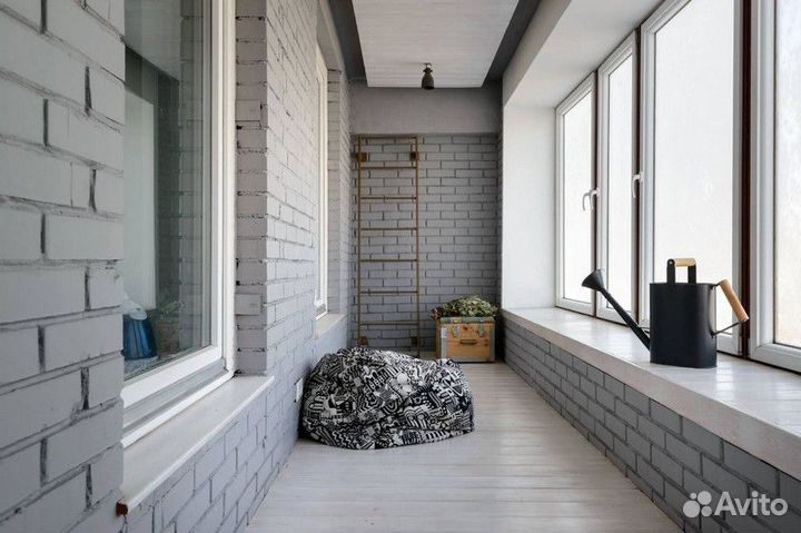 Отделка и остекление балконов под ключ