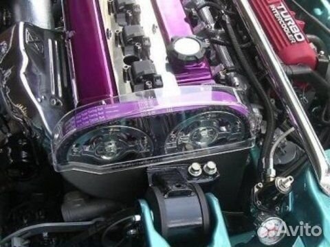 Крышка грм - Lancer EVO 4G63 прозрачная