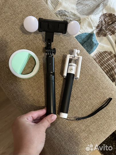 Микрофон для караоке беспроводной, наушники и тд