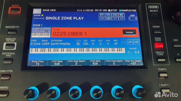 Синтезатор roland fantom 6