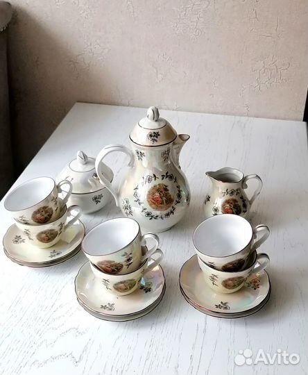 Кофейный сервиз мадонна гдр