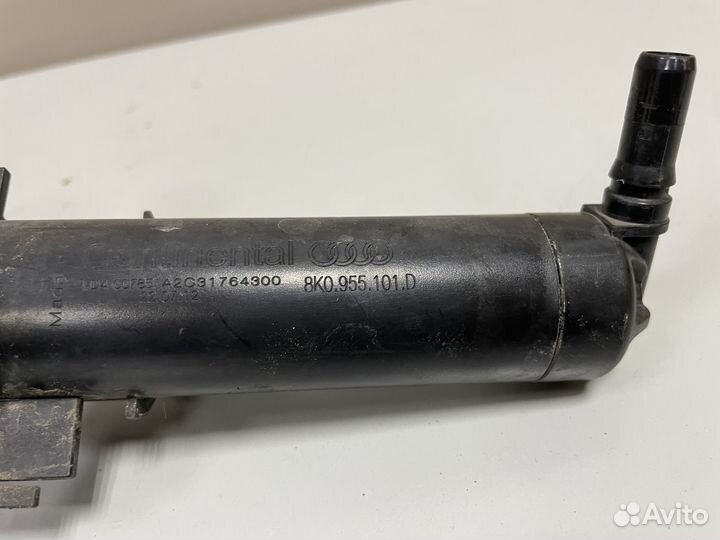 Форсунка омывателя левой фары Ауди А4 Б8 8К