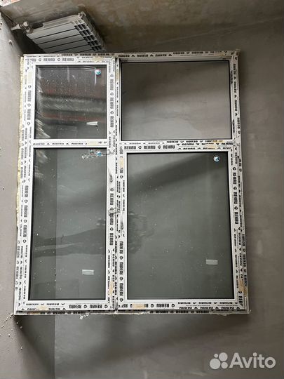 Балконный блок с дверью бу