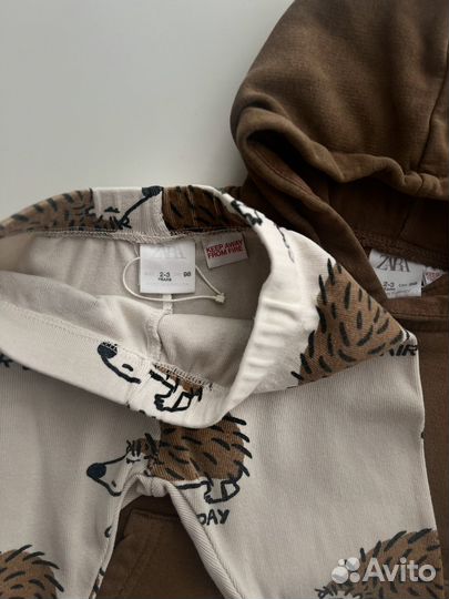 Леггинсы zara 98, толстовка zara 98
