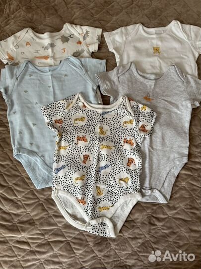 Слипы и боди пакетом 68 74