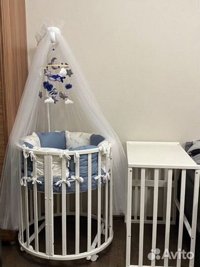 Бортики в детскую кроватку