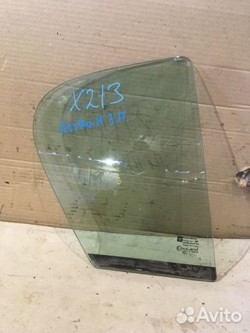 Стекло глухое заднее правое Opel Astra H