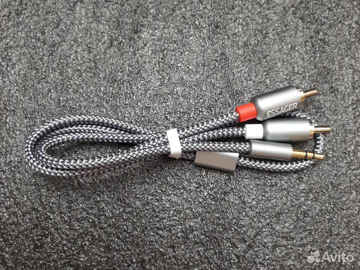 Межблочный кабель mini jack 3.5-2*RCA