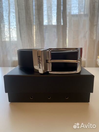 Мужской кожаный ремень Baldini