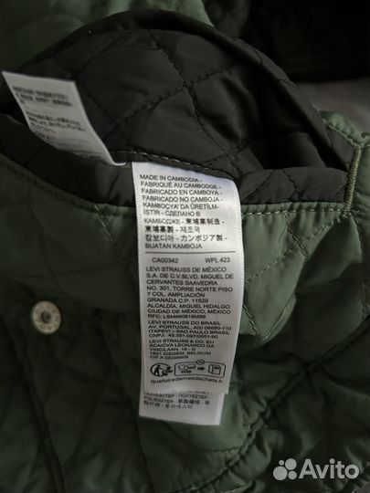 Джинсовая куртка levis