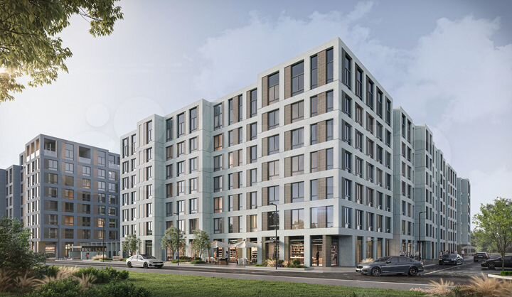 1-к. квартира, 35,1 м², 2/8 эт.