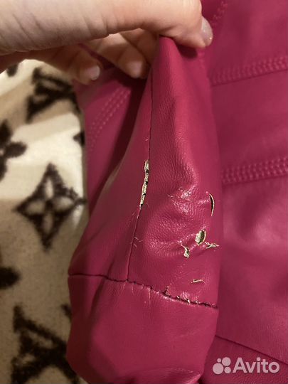 Куртка из экокожи