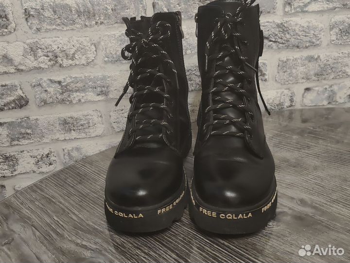 Ботинки утепленные