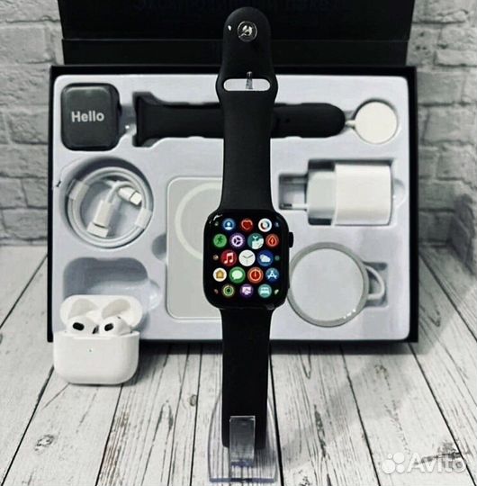 Набор Apple 6 в 1 Watch&AirPods