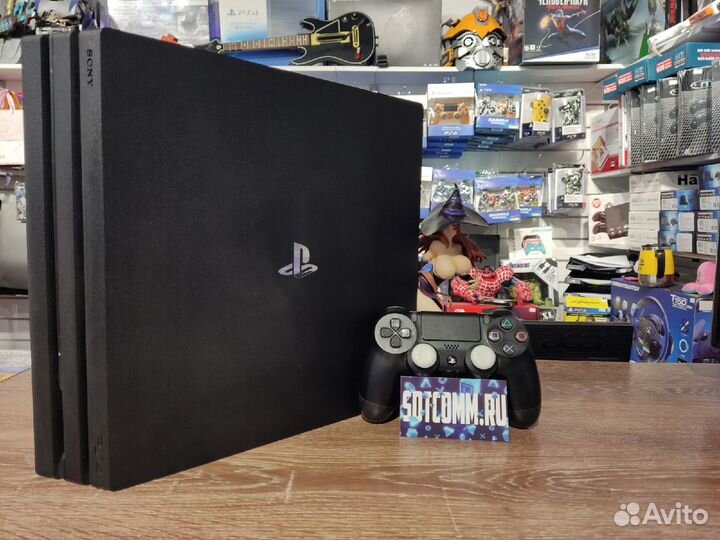 Sony PS4 Pro с супер быстрым SSD Hdd диском 1тб
