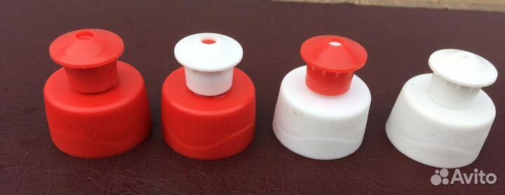 Колпачок Push Pull, Flip Top