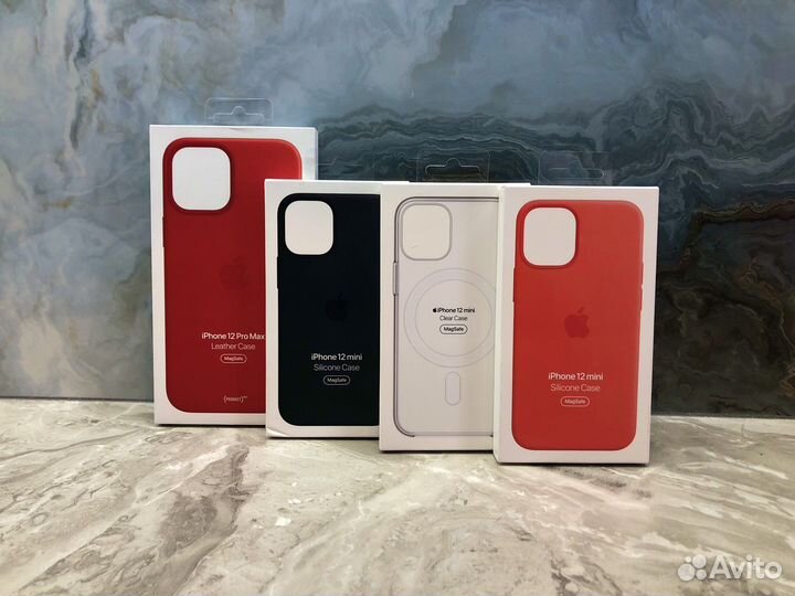 Оригинальные чехлы iPhone 12 Pro Max, 12 mini