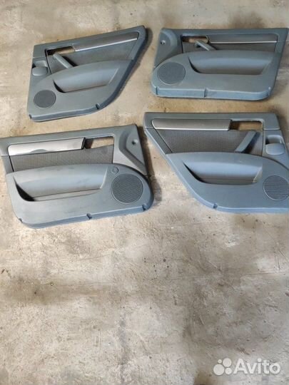Комплект дверных обшивок Chevrolet Lacetti седан