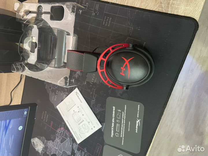 Беспроводные наушники HyperX Cloud Alpha Wireless