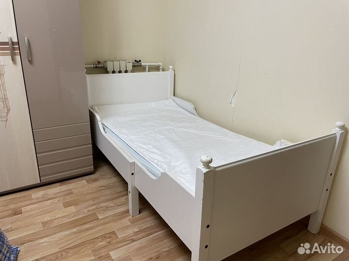 Детская растущая кровать раздвижная IKEA