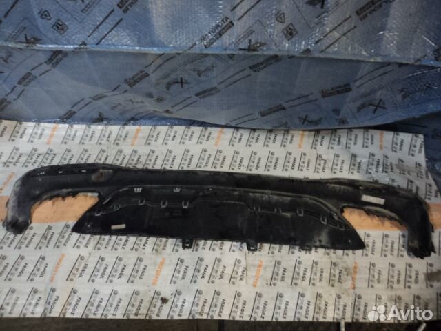 Юбка заднего бампера Mercedes GLE W166 GLS X166