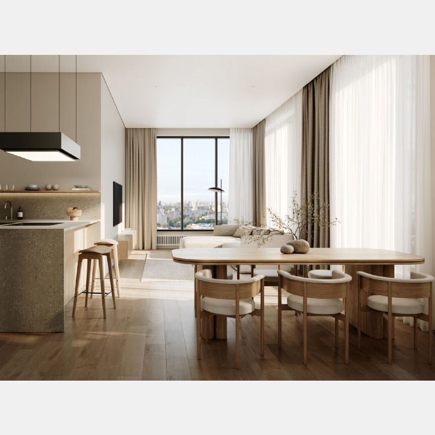 4-к. квартира, 130,4 м², 2/8 эт.