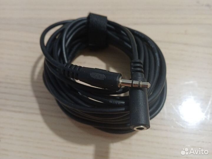 Удлинитель 5 метров для наушников 3.5mm Jack