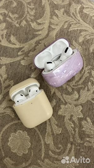 Беспроводные наушники Airpods 1/Airpods pro