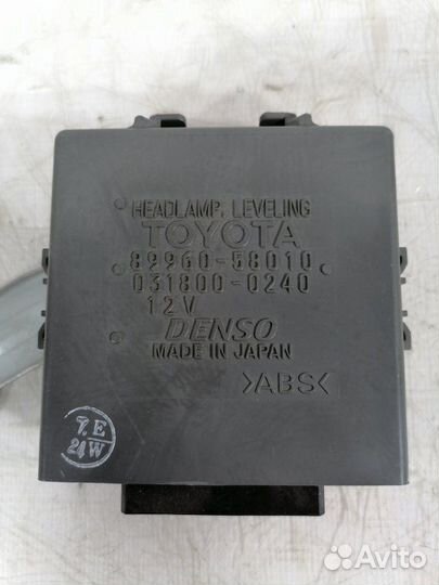 Блок управления светом Toyota Alphard MNH10 1mzfe