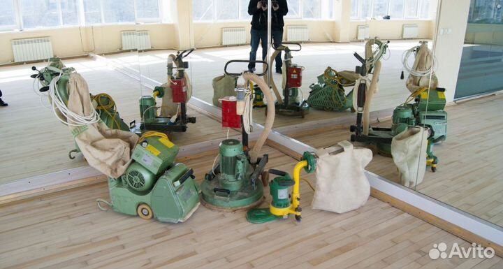 Паркетошлифовальная / строгальная машина аренда