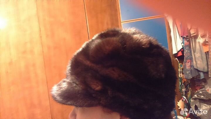 Шапка норковая размер 57