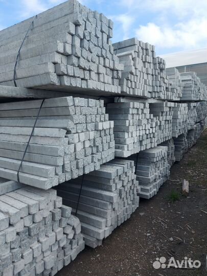 Столбы бетонные для забора